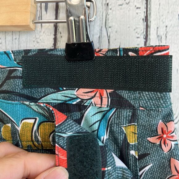 RipSkirt Hawaii Womens Wrap Skirt Size XL Length 2 Vintage Bali Jungle Print - Picture 3 of 12